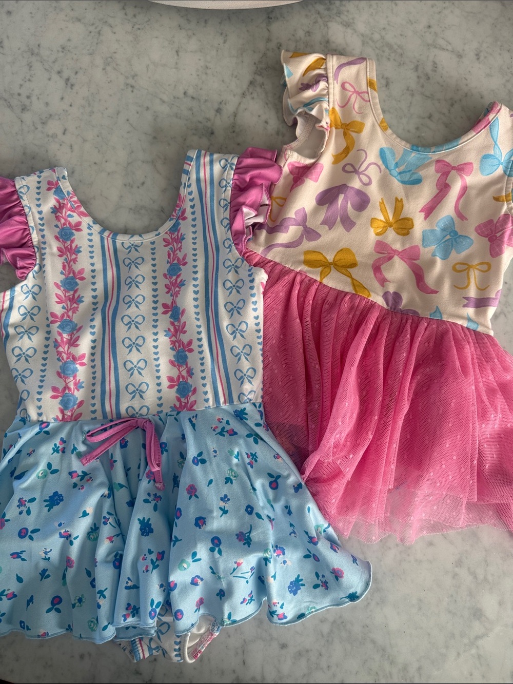 Cheeky Plum Girls Leotards Size 4T Like New